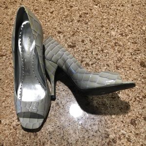 BCBGirls silver heels